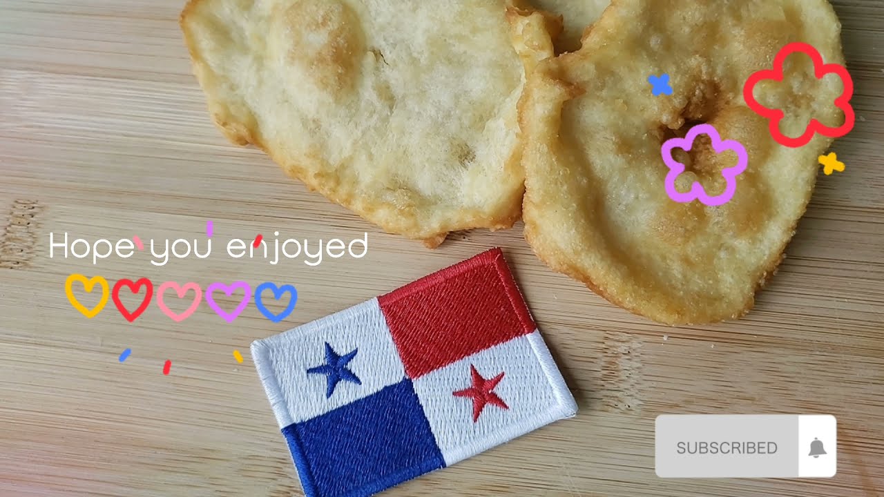 Making Hojaldres  (Panamanian Fried Bread)