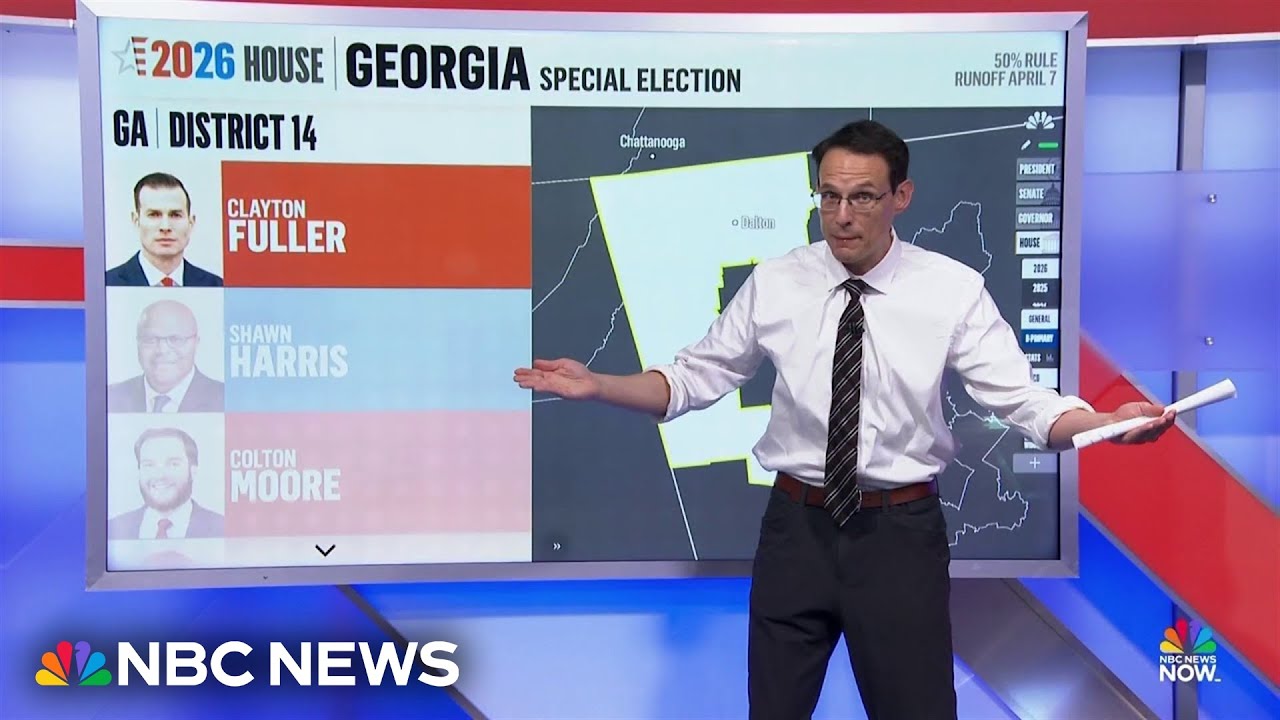 Kornacki: Race to fill fmr. Rep. Marjorie Taylor Greene’s seat likely going to a runoff