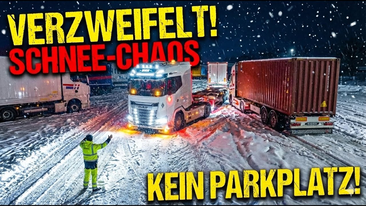 Der Winter greift an und schlägt zu...! Siggi auf Achse#202 LKW Tour Vlog