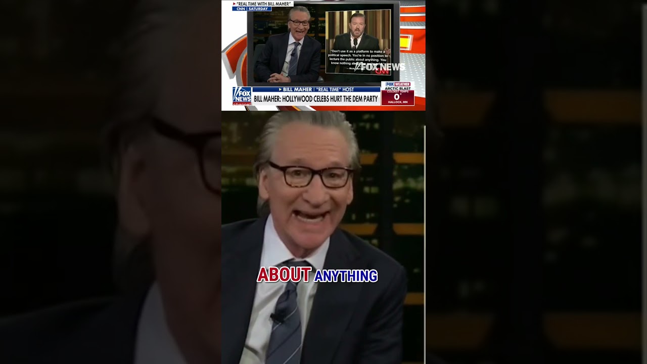 Bill Maher WARNS about left-wing rhetoric at Grammys #foxnews #news #shorts #politics