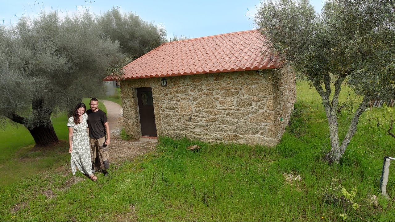 Renovating Our Little Stone House in the Country Off Grid
