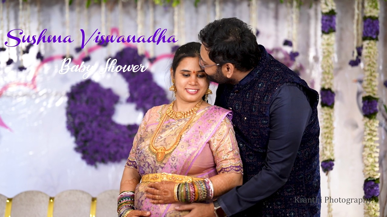 Baby Shower (Seemantham) Promo Of Sushma | 4k Teaser | Trailer by Kranthi Photography ||