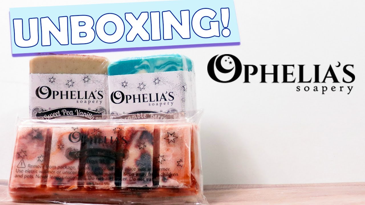 Ordering from a fellow YouTube soapmaker! #opheliassoapery
