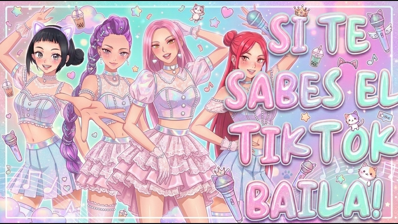 SI TE SABES EL TIKTOK BAILA! - 2026// Dance se souber Tik Tok (2026) ❤️