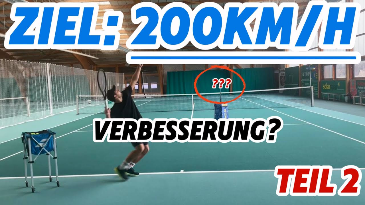 Der Weg zum 200 km/h-Aufschlag 2/12: Erste ERFOLGE & FEHLER!