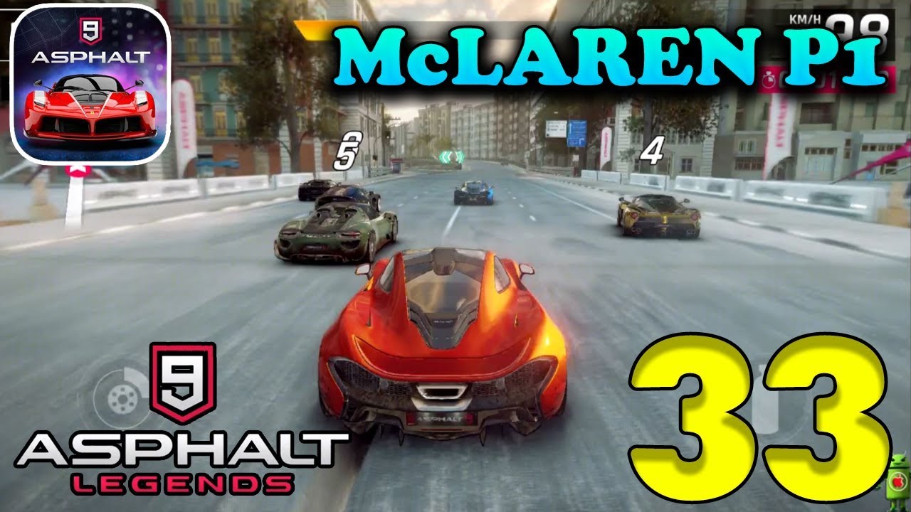 ASPHALT 9: LEGENDS - McLAREN P1 - ANDROID / iOS GAMEPLAY - #33
