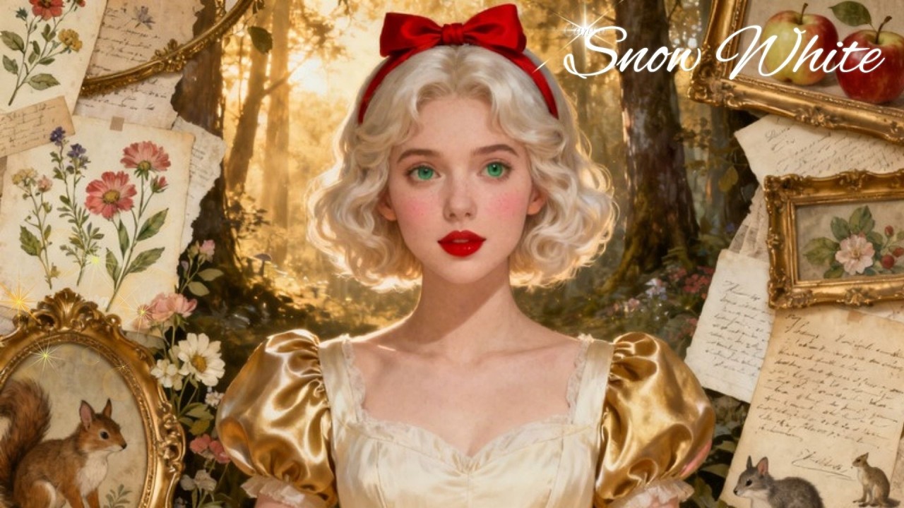 Snow White Fairytale Playlist 🍎 | Enchanted Princess Music for Relaxing, Studying & Dreaming
