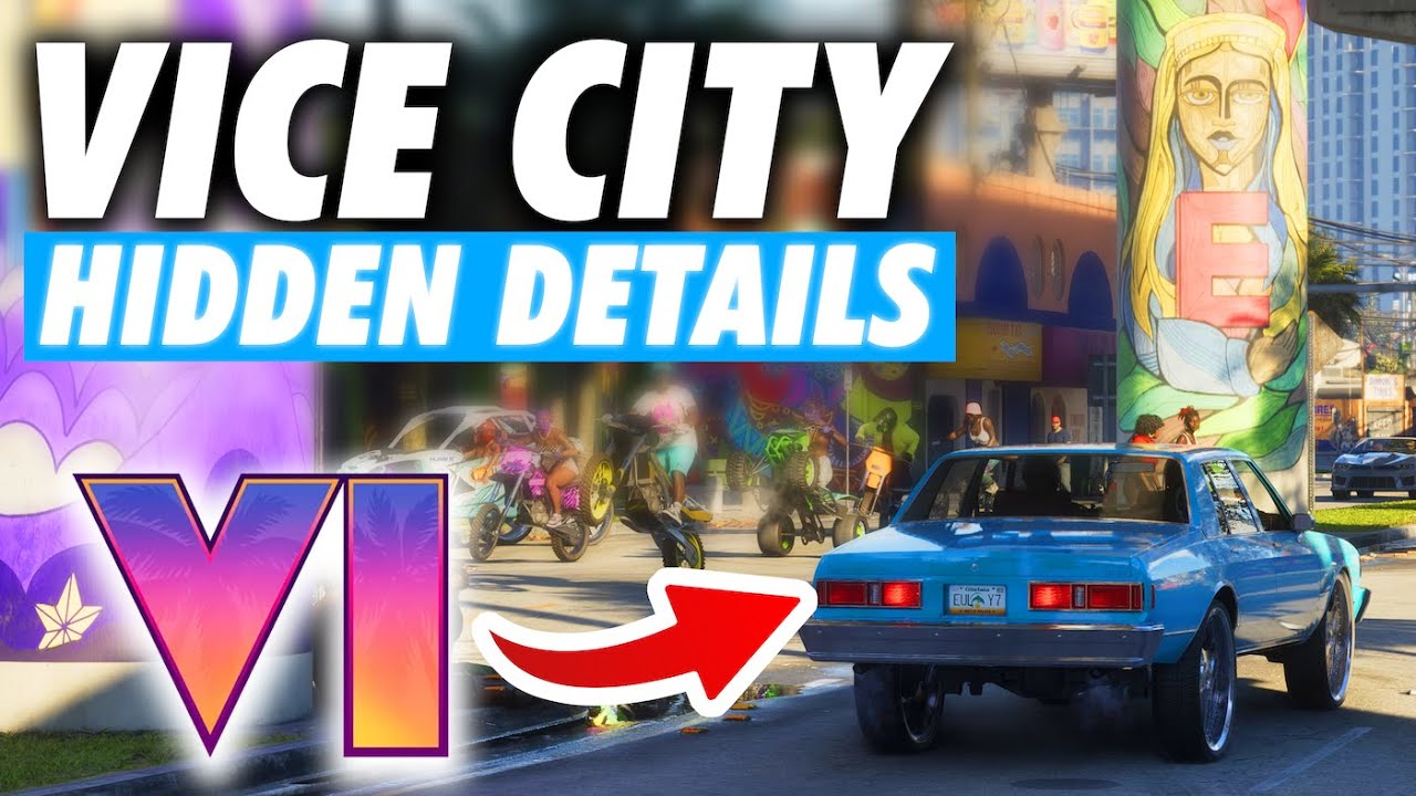 GTA 6 Vice City: ВСЕ СКРЫТЫЕ ПОДРОБНОСТИ!