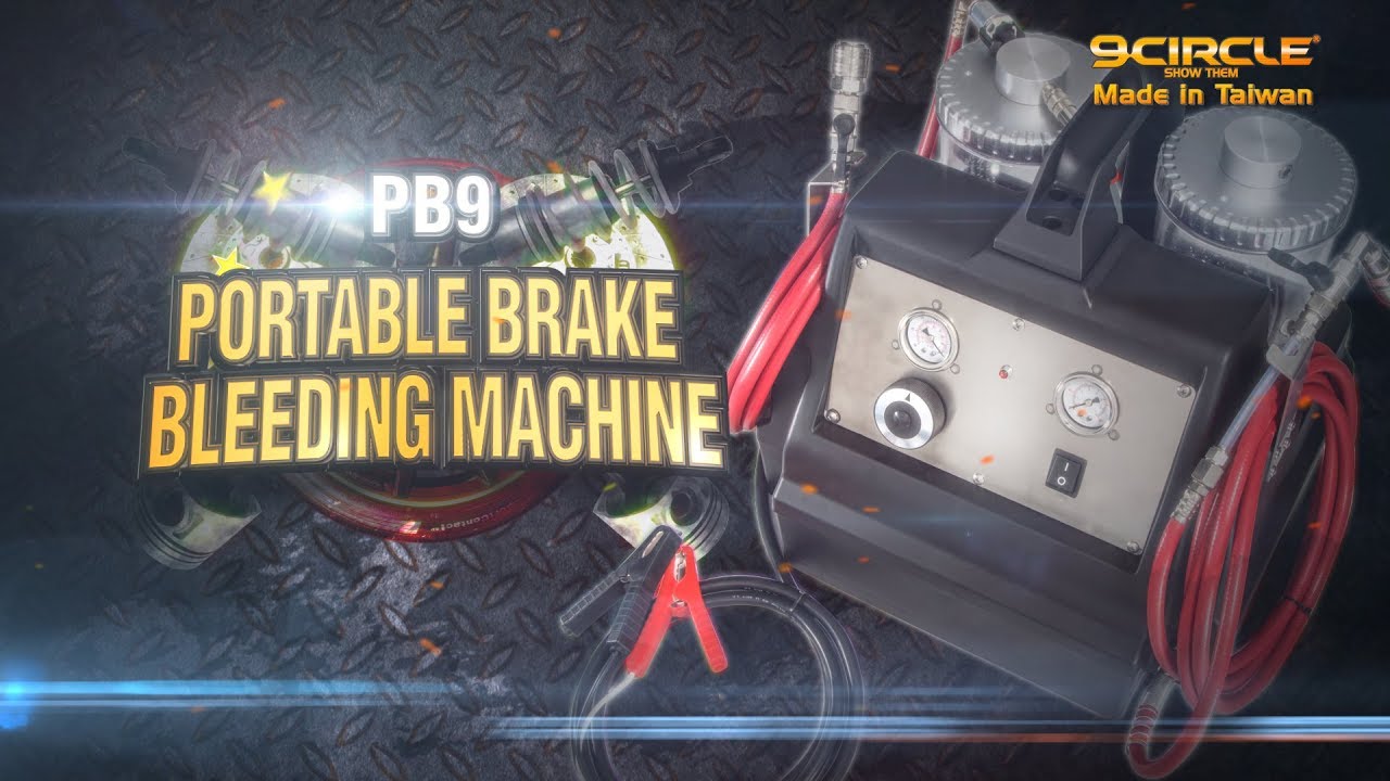 〖 9CIRCLE 〗Portable brake bleeding machine - PB9 【9CL-32012】