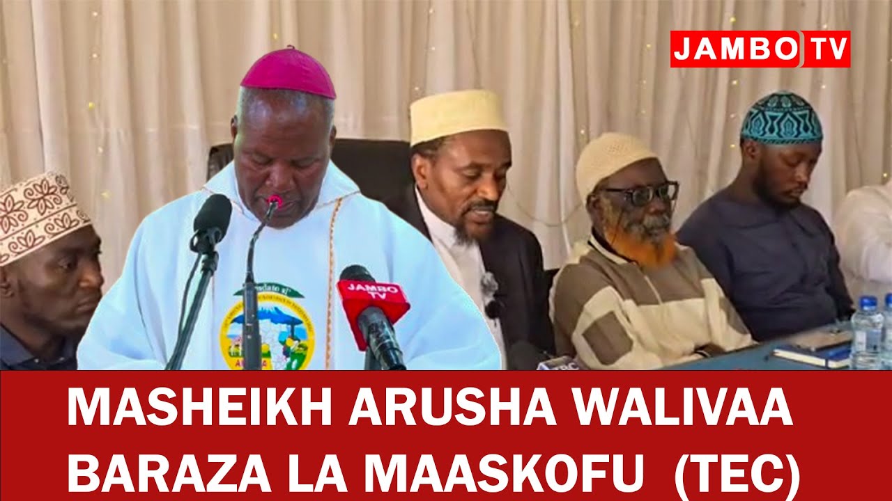 MASHEIKH ARUSHA WALIVAA BARAZA LA MAASKOFU(TEC) 
