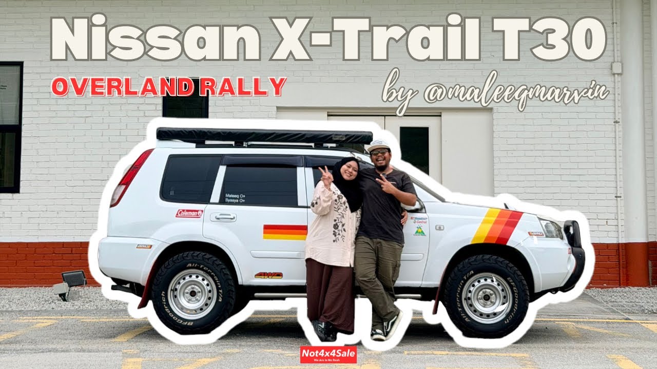 Nissan X-Trail T30 overlander rally style
