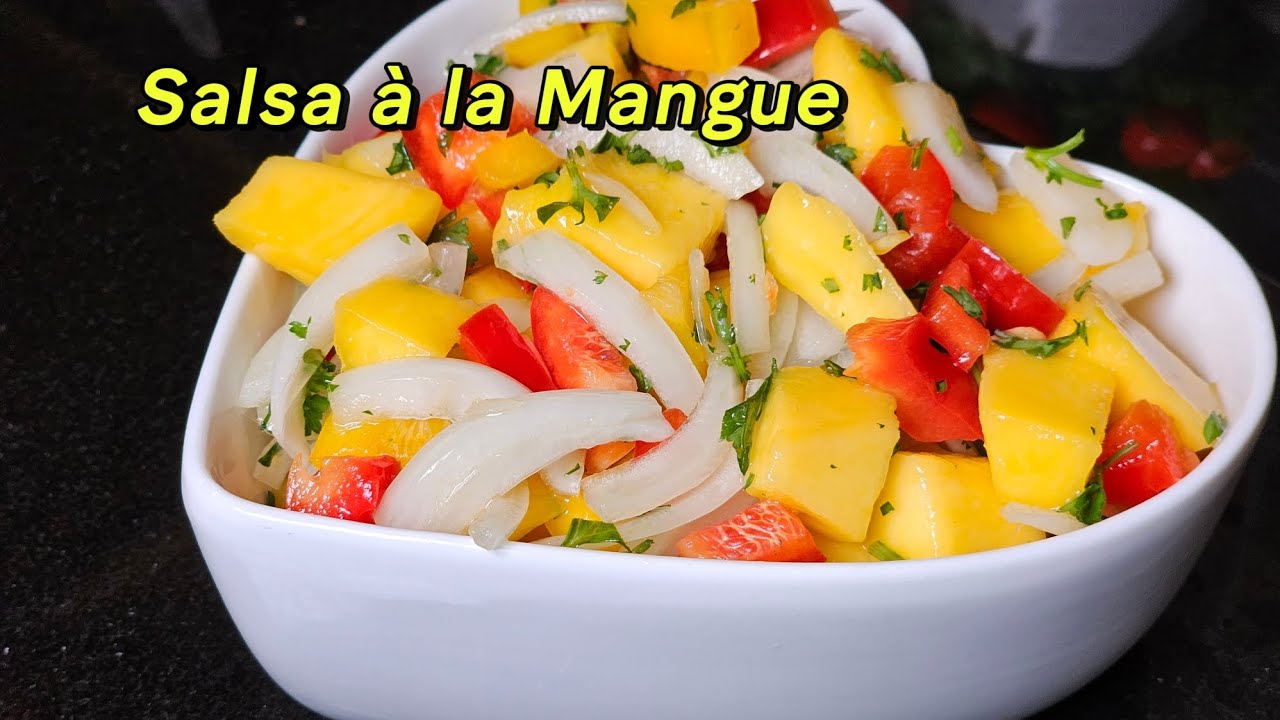 Salsa à la Mangue, un délice.