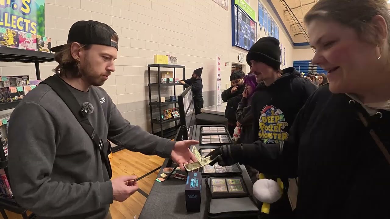 Pokemon Vendor POV Grove City Card Fest 2.1.26