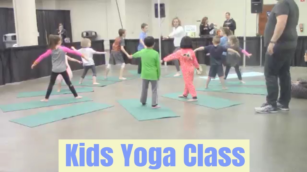 Kids Yoga Class at Health and Fitness Expo by Go Go Yoga for Kids
