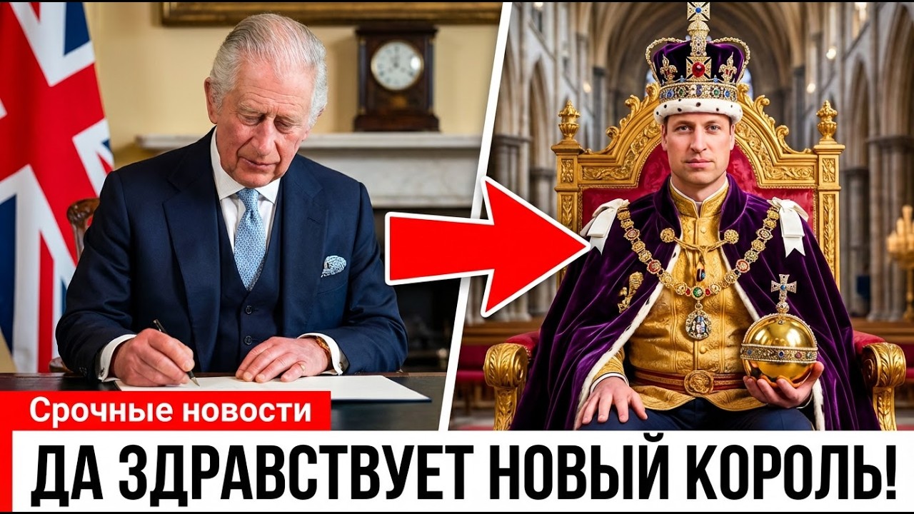 Карл III Передаёт Власть Уильяму: Тайный Пакт Королевы Елизаветы Уничтожил Камиллу За Одну Ночь
