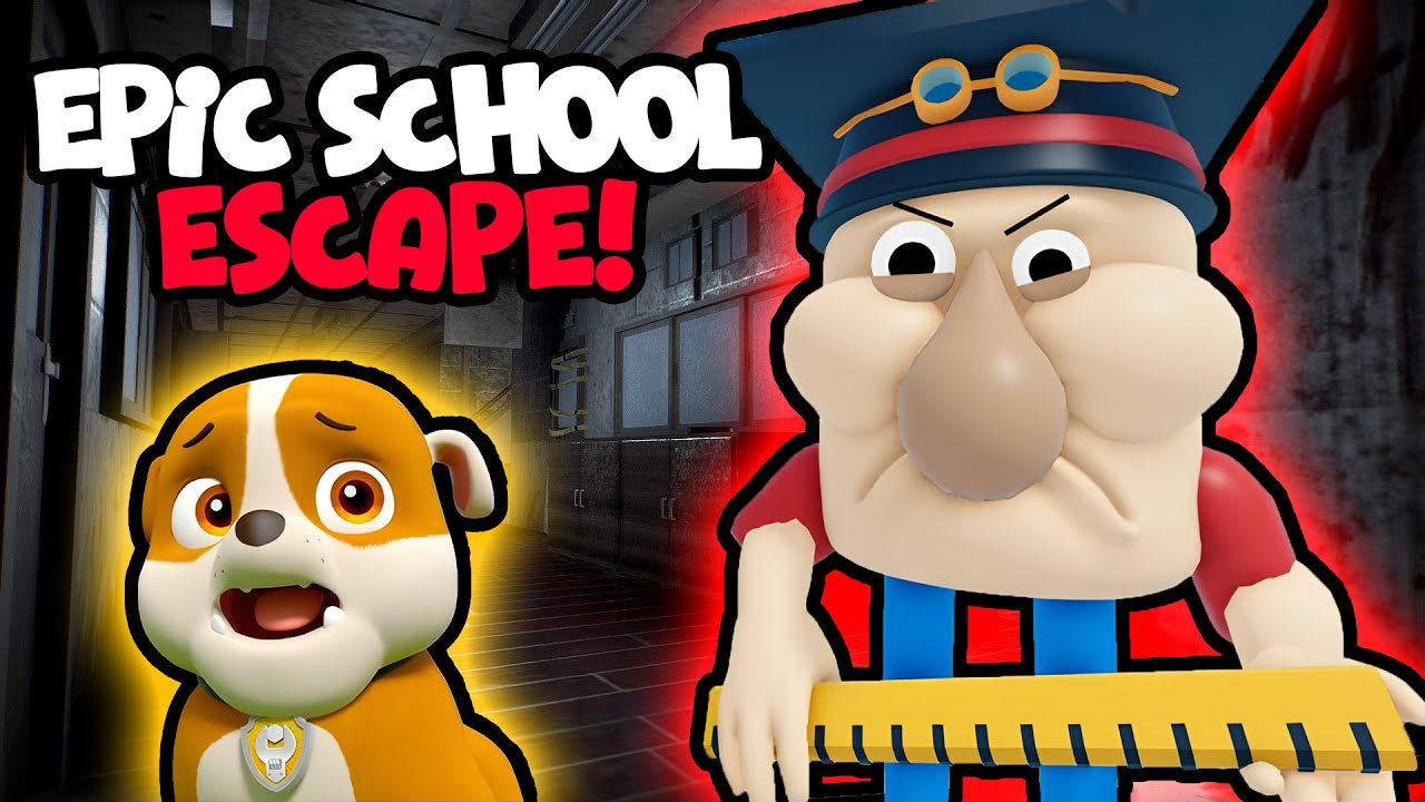 EPIC SCHOOL ESCAPE!  | Roblox Funny Moments | Rubble in Roblox #obby  #roblox
