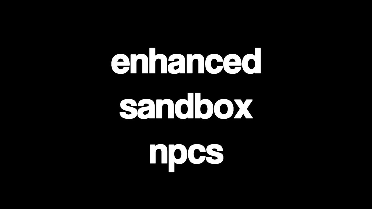 (Gmod) Enhanced Sandbox NPCs