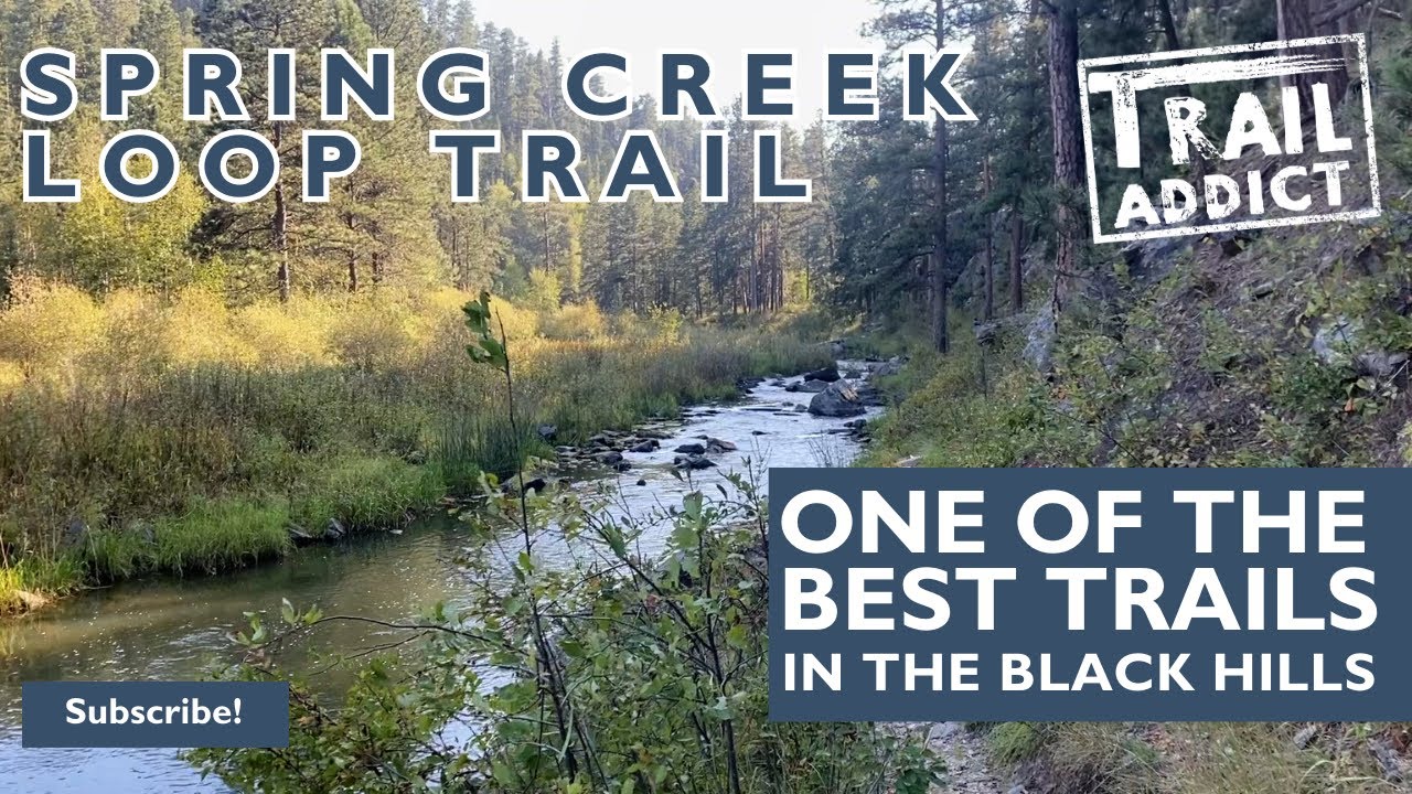 Spring Creek Loop Trail (Rapid City, SD) - One of the best hiking trails in the Black Hills!