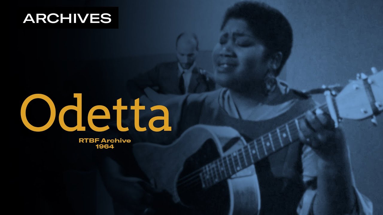 Odetta - Woke Up This Morning (With my Mind Stayed On Freedom)| Archive Concert Live 1964 | Qwest TV