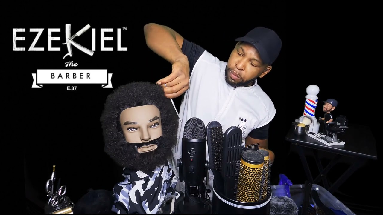 Barbershop  haircut with AI playlist