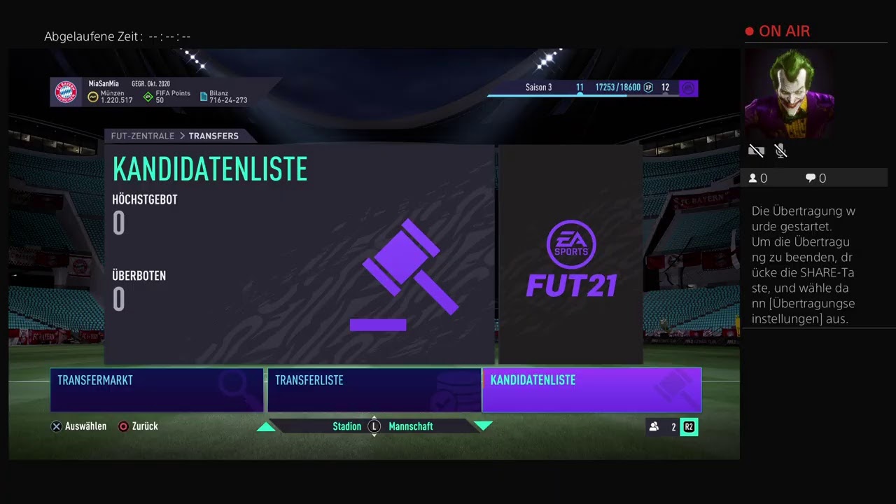 Prime icon wird gezogen