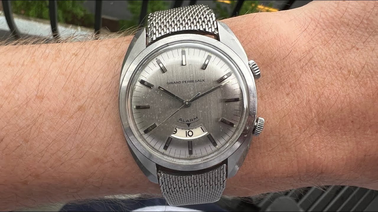 The 1970's Girard Perregaux 9091 Alarm