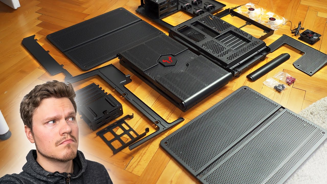 It Came In PIECES!  Building a Unique Modular PC Case