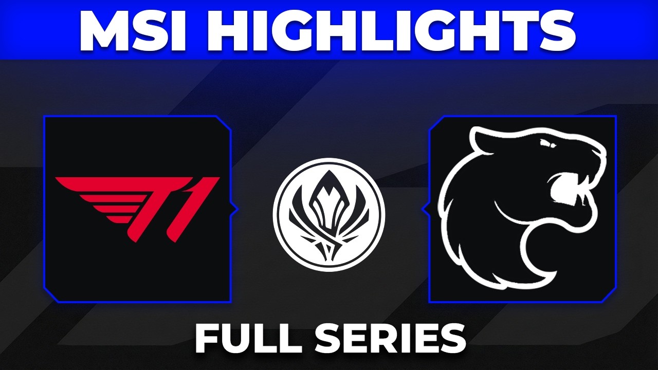 T1 vs FUR Highlights ALL GAMES | MSI 2026 Bracket Stage | T1 vs FURIA