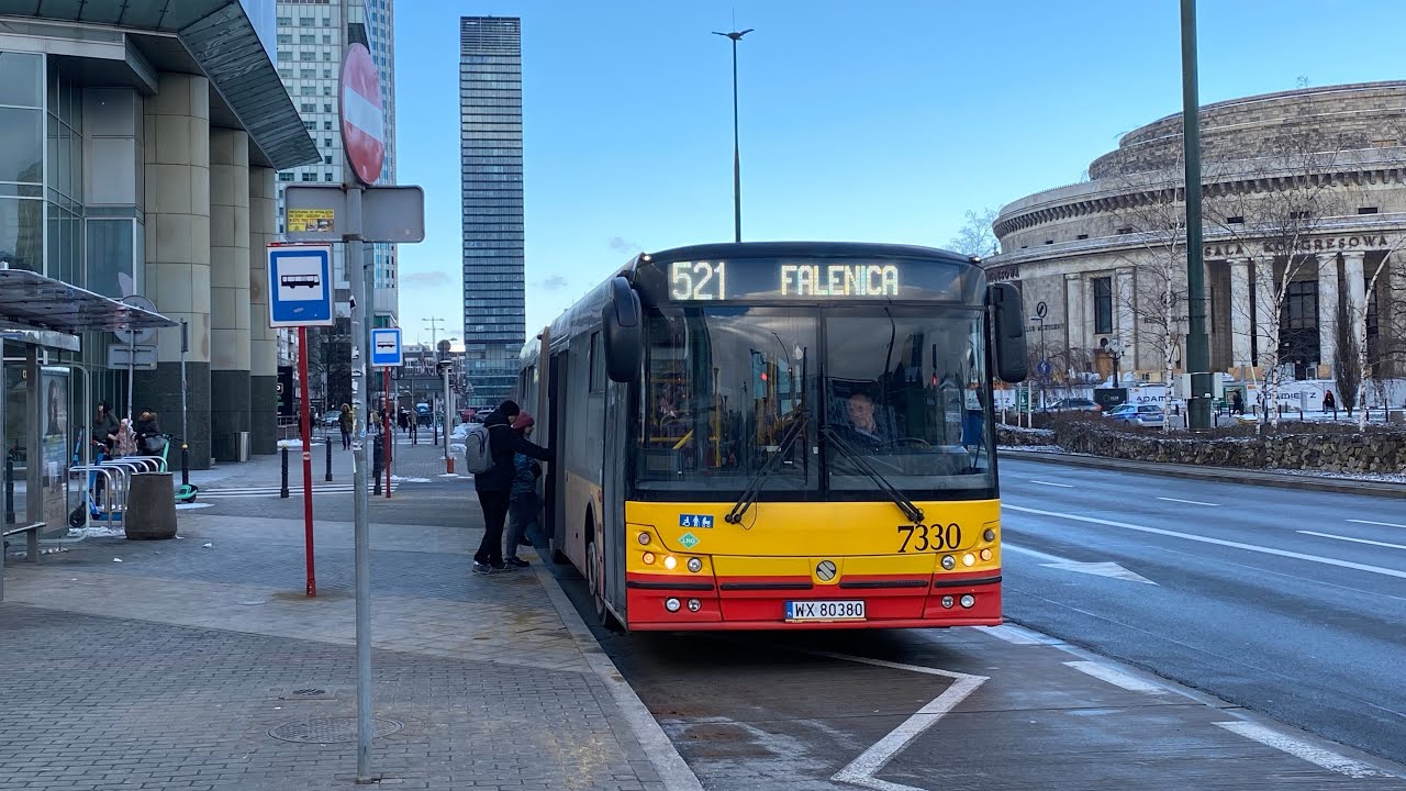 Solbus SM18 LNG #7330 (MZA Warszawa) [🚍521]