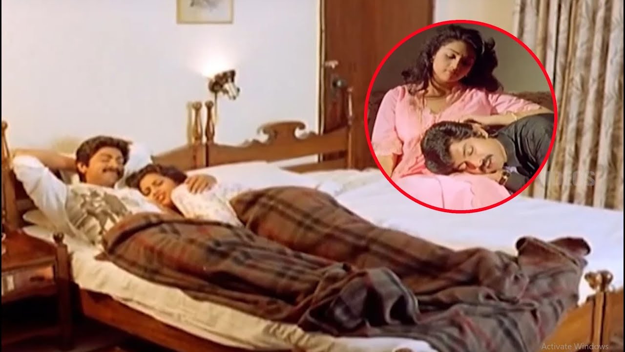 Meena And Jagapati Babu Movie Interesting And Romance Scene | Interesting Scene | Telugu Videos