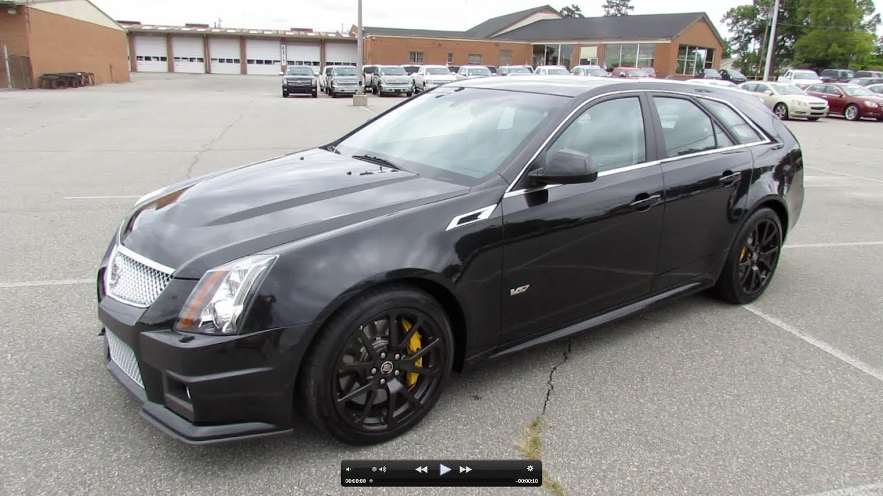 2012 Cadillac CTS-V Sport Wagon Start Up, Exhaust, and In Depth Review