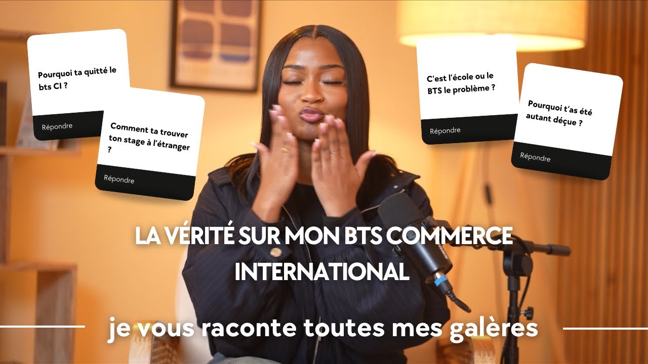 Le BTS Commerce International : Mon experience ( dépression / business / galères … ) 