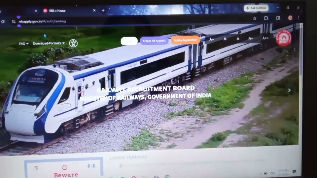 RRB CEN 07/2024: TGT Qualification & Subject Update Kaise Karein? ✅ Step-by-Step Full Process