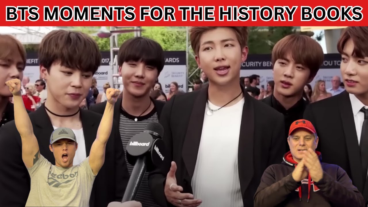 Два фаната рока реагируют на моменты BTS, которые попадут в историю