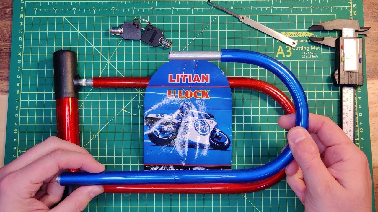 Candado U para Bicicleta marca Litian ¡Apesta en todos los sentidos!