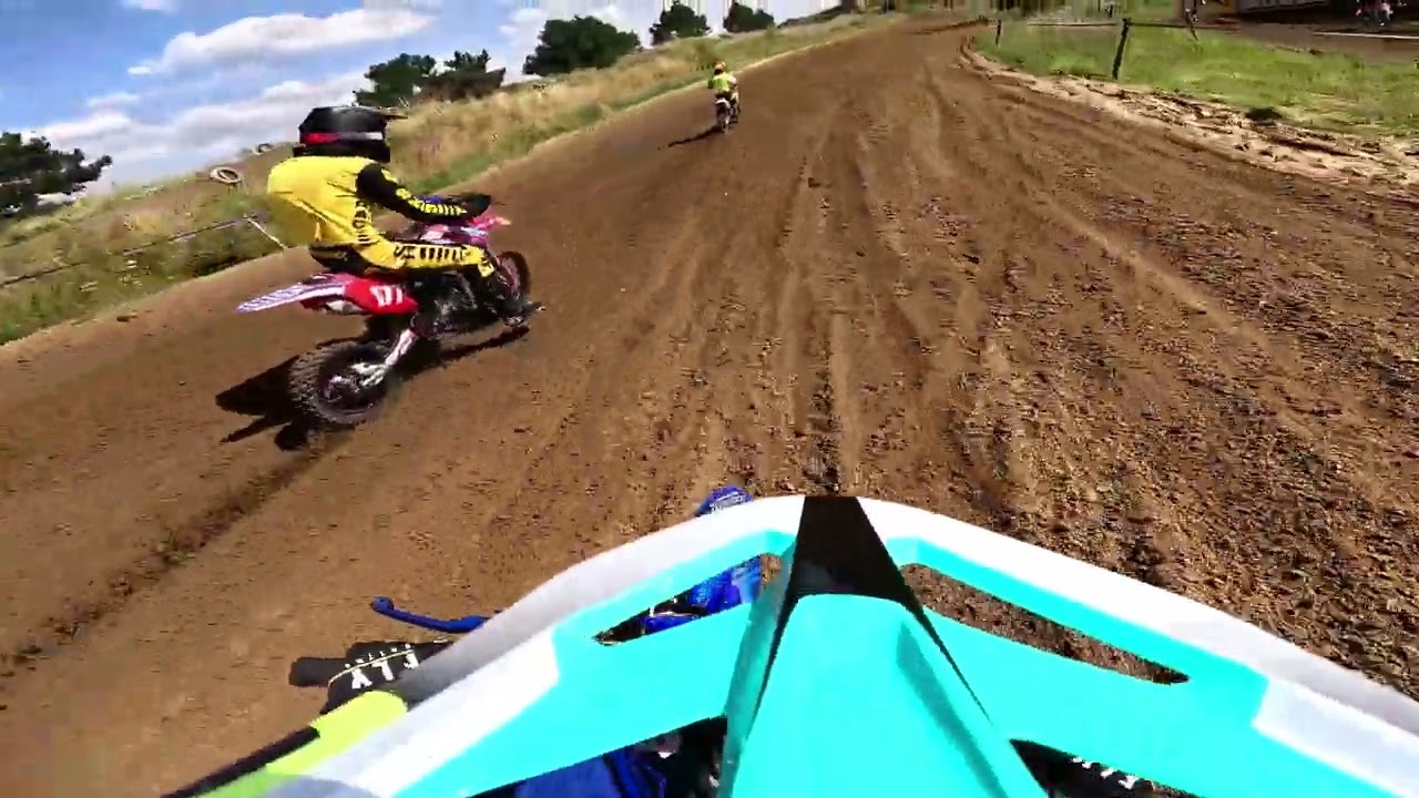 Entraînement motocross 65YZ à Comines 12 août 2023