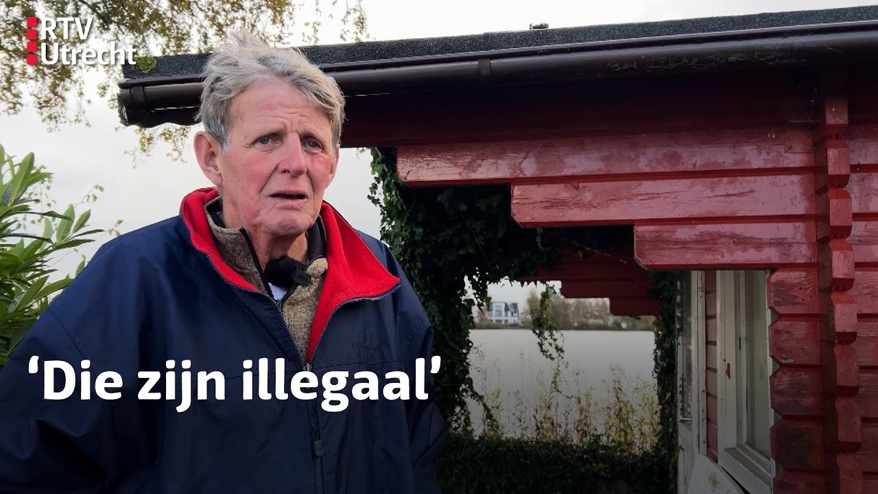 Jos heeft plannen voor een nieuw huis op zijn eiland in Vinkeveen | RTV Utrecht