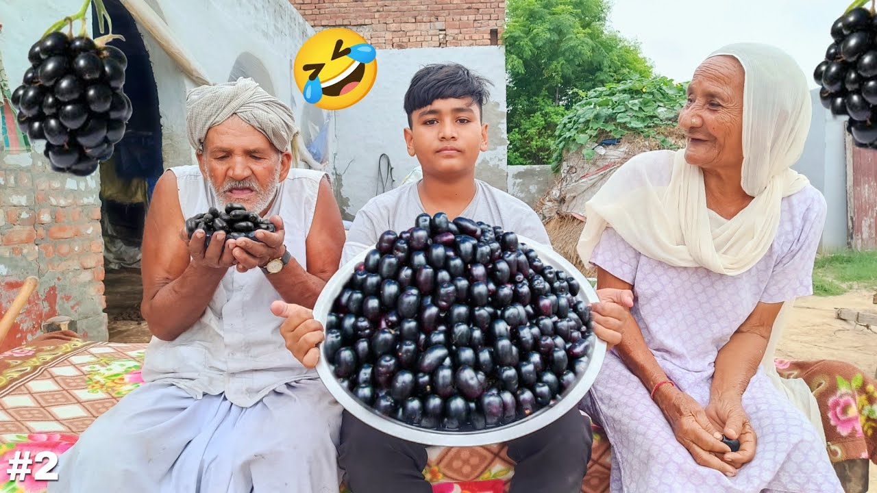Dada Ji Eating Itana Saare Free Kee Jamun😮 #2