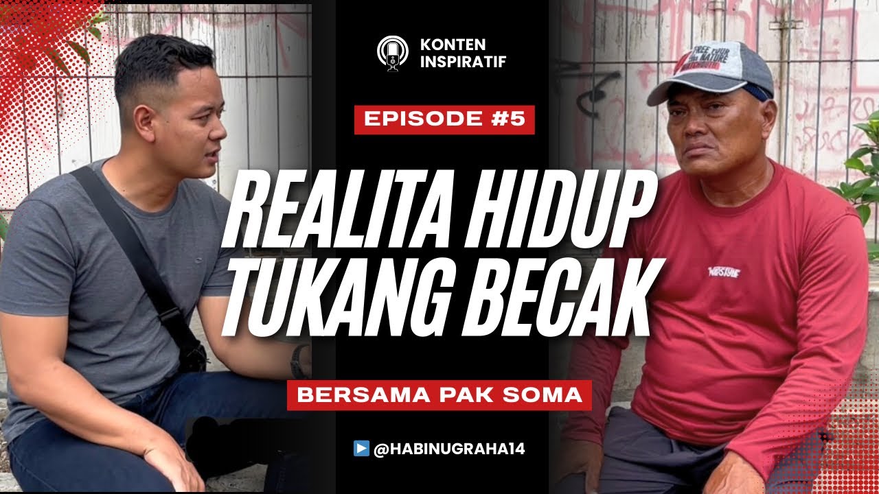 KOK MASIH BERTAHAN JADI TUKANG BECAK❓🤔