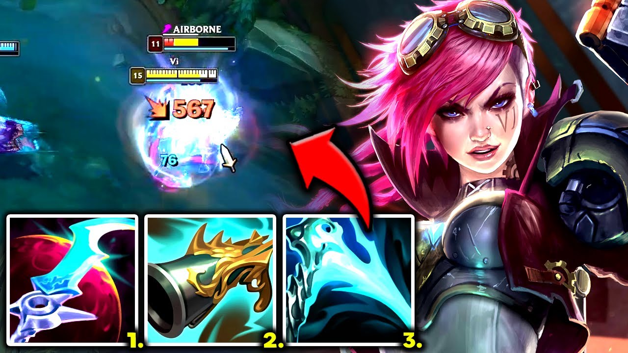 VI TOP BUT I'M LETHALITY & KILLING EVERYTHING IN SIGHT! - S13 VI TOP GAMEPLAY! (Season 13 Vi Guide)