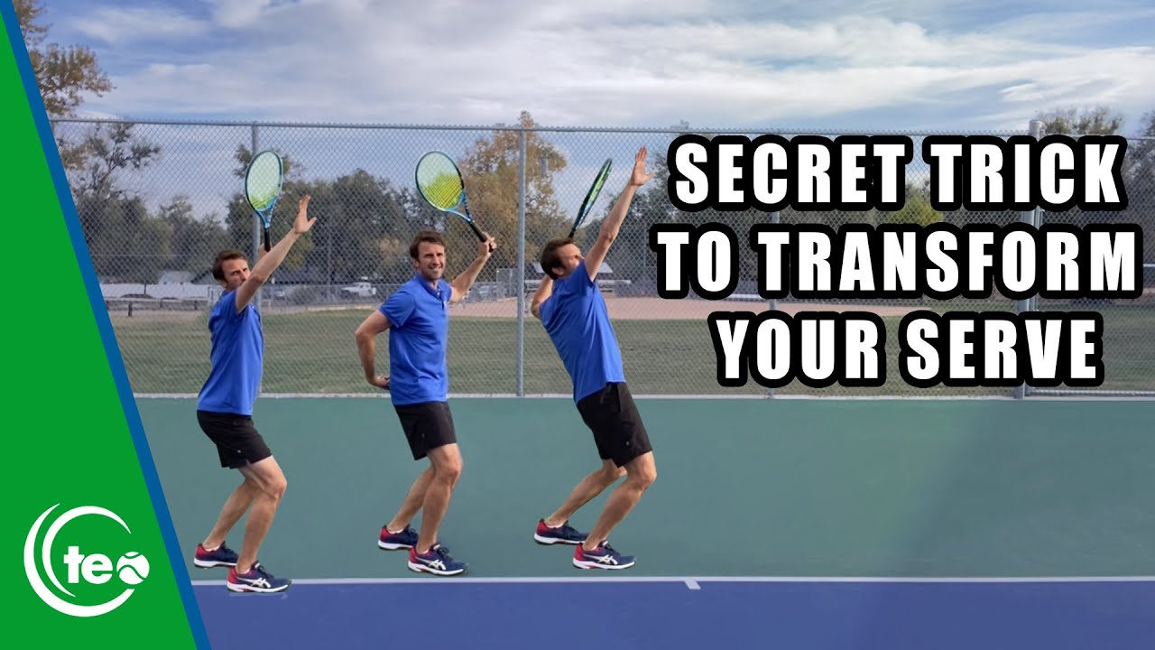 How To Use Your Hips On The Serve I Tennis Lesson