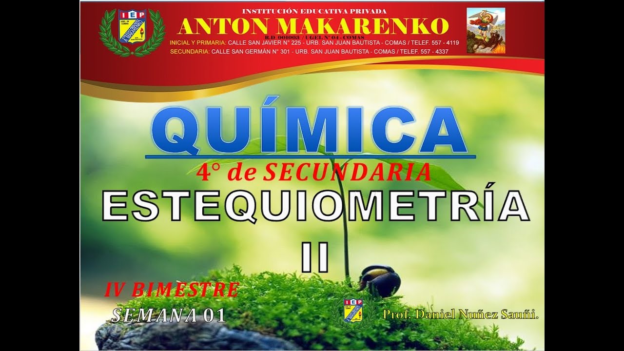 REACTIVO EN EXCESO Y REACTIVO LIMITANTE