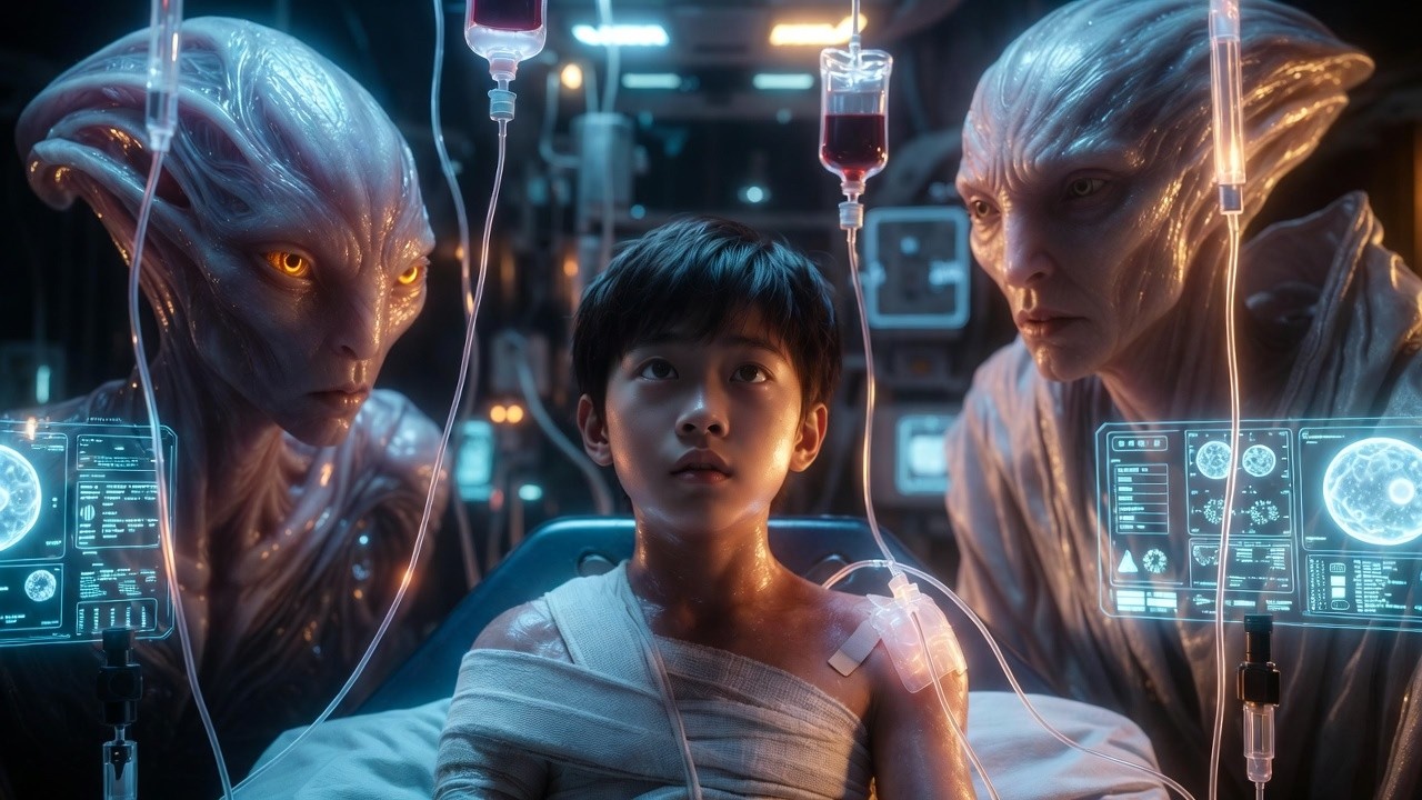 The Boy Who Survived a Shadow Predator Bite – A Human Changed the Galaxy Forever