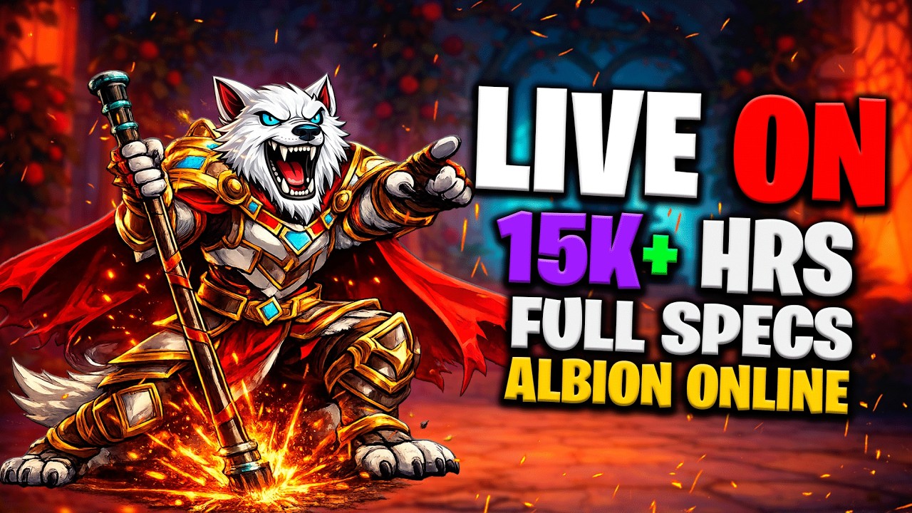 🔴 AO VIVO NOVO PATCH| PvP + Farm + Dicas | 15K+ HRS | ALBION ONLINE