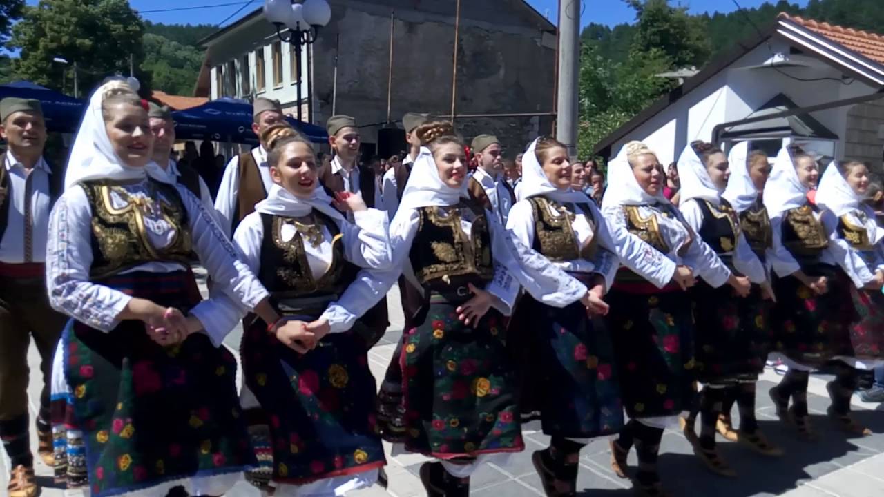KUD ANĐELI JELAŠNICA   IGRE IZ ŠUMADIJE 13 08 2016 NEVESINJE BIH