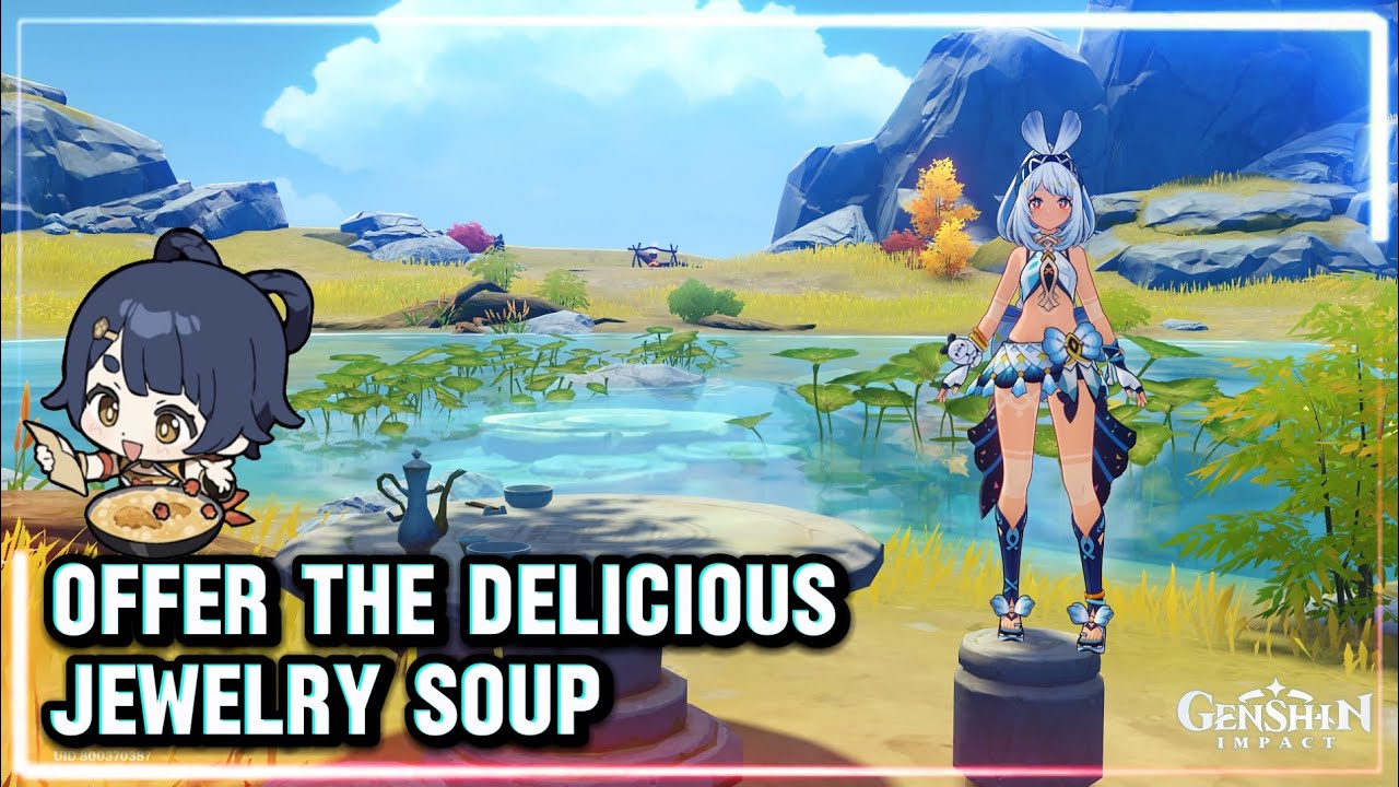Offer the Delicious Jewelry Soup & Cloud Retainer Chain Quest | Genshin Impact