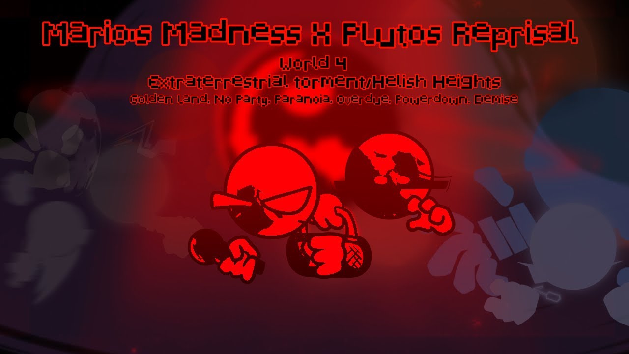 Mario’s Madness X Plutos Reprisal: World 4, Extra Terrestrial Torment/Hellish Hights