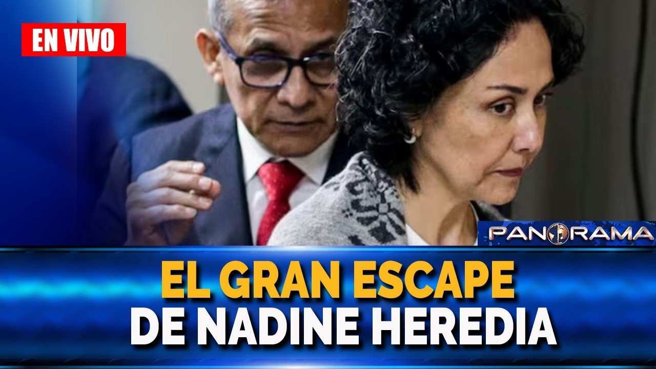Todo sobre el escape de Nadine | PANORAMA EN VIVO - PROGRAMA COMPLETO: DOMINGO 20 DE ABRIL 2025