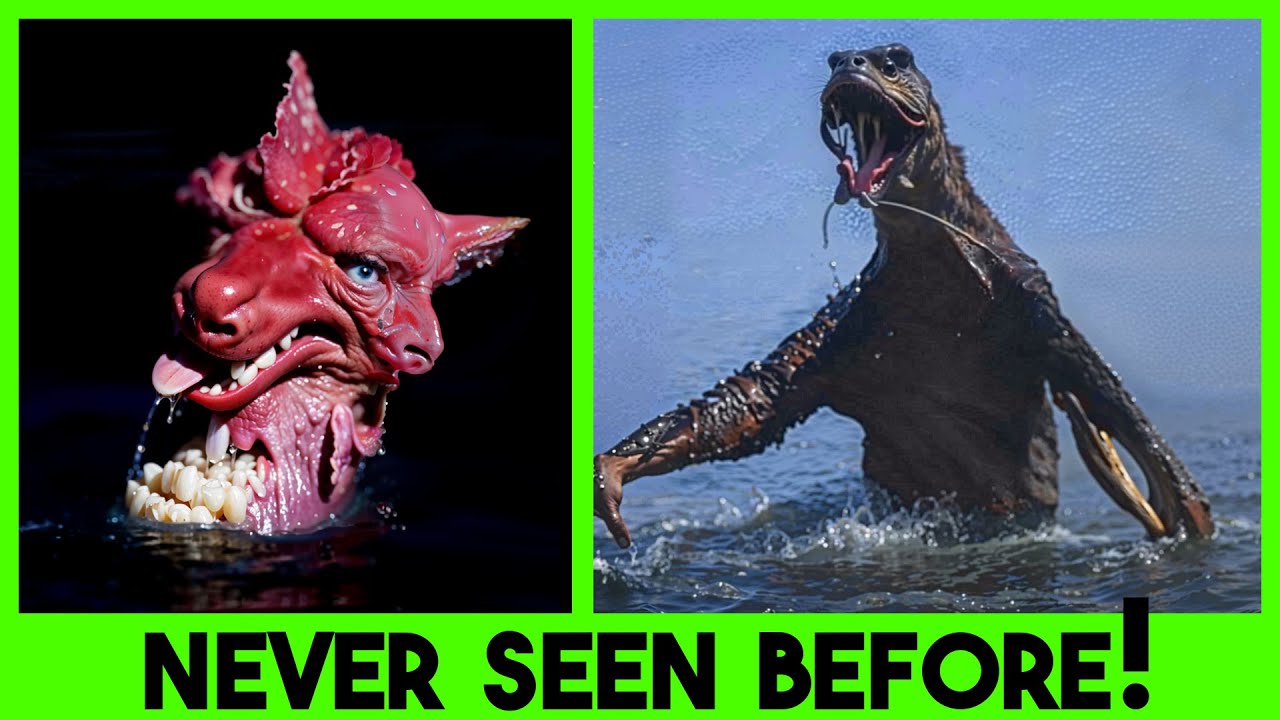 Terrifying Underwater Animatronics   SUBMECHANOPHOBIA