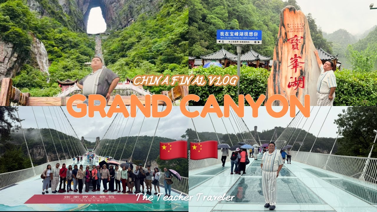ZHANGJIAJIE GRAND CANYON + BAIFUNG LAKE + TIANMEN MOUNTAIN